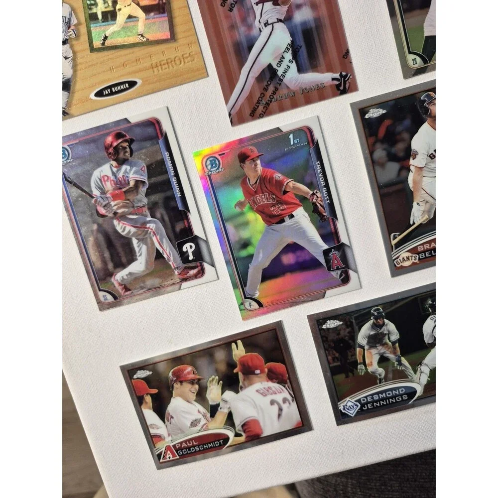 Lot of 16-18 Modern Baseball Cards - Maddux, Jackie Robinson, Goldschmidt,...